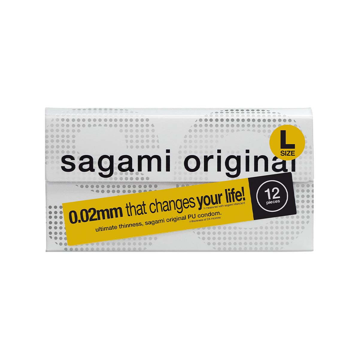 Sagami Original 0.02 L-size 58mm 12's Pack PU Condom-p_2