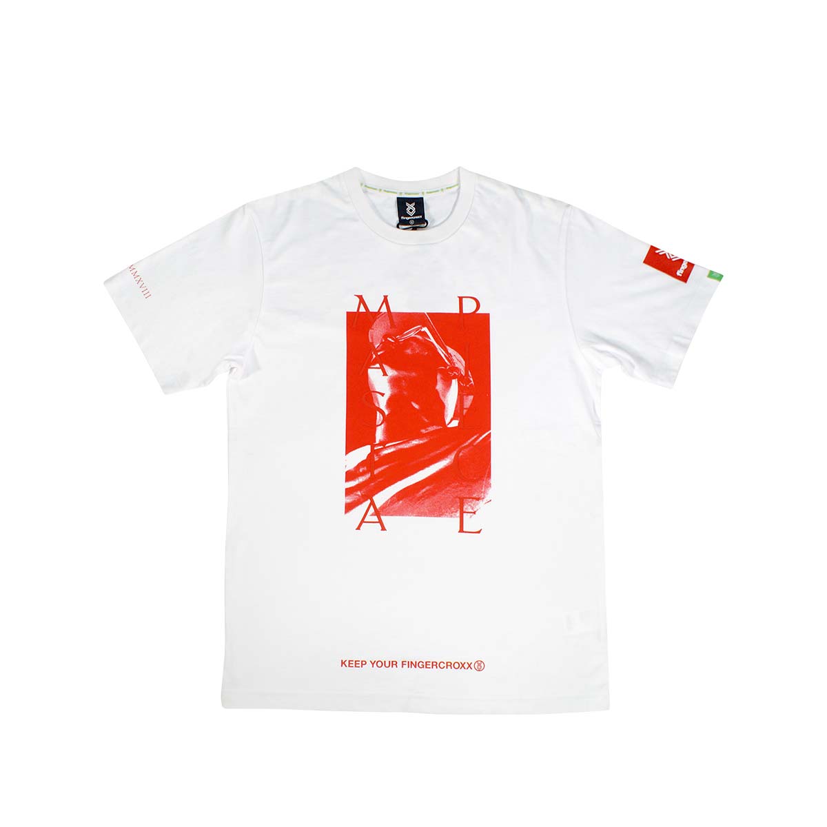MastaMic MASTAPIECE x Fingercroxx T-Shirt (白色) (只供代购)-p_2