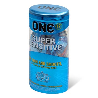 ONE Super Sensitive 12's Pack Latex Condom-thumb