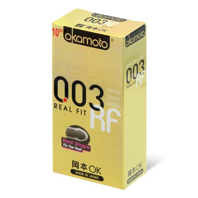 Okamoto 0.03 Realfit 10's Pack Latex Condom-thumb