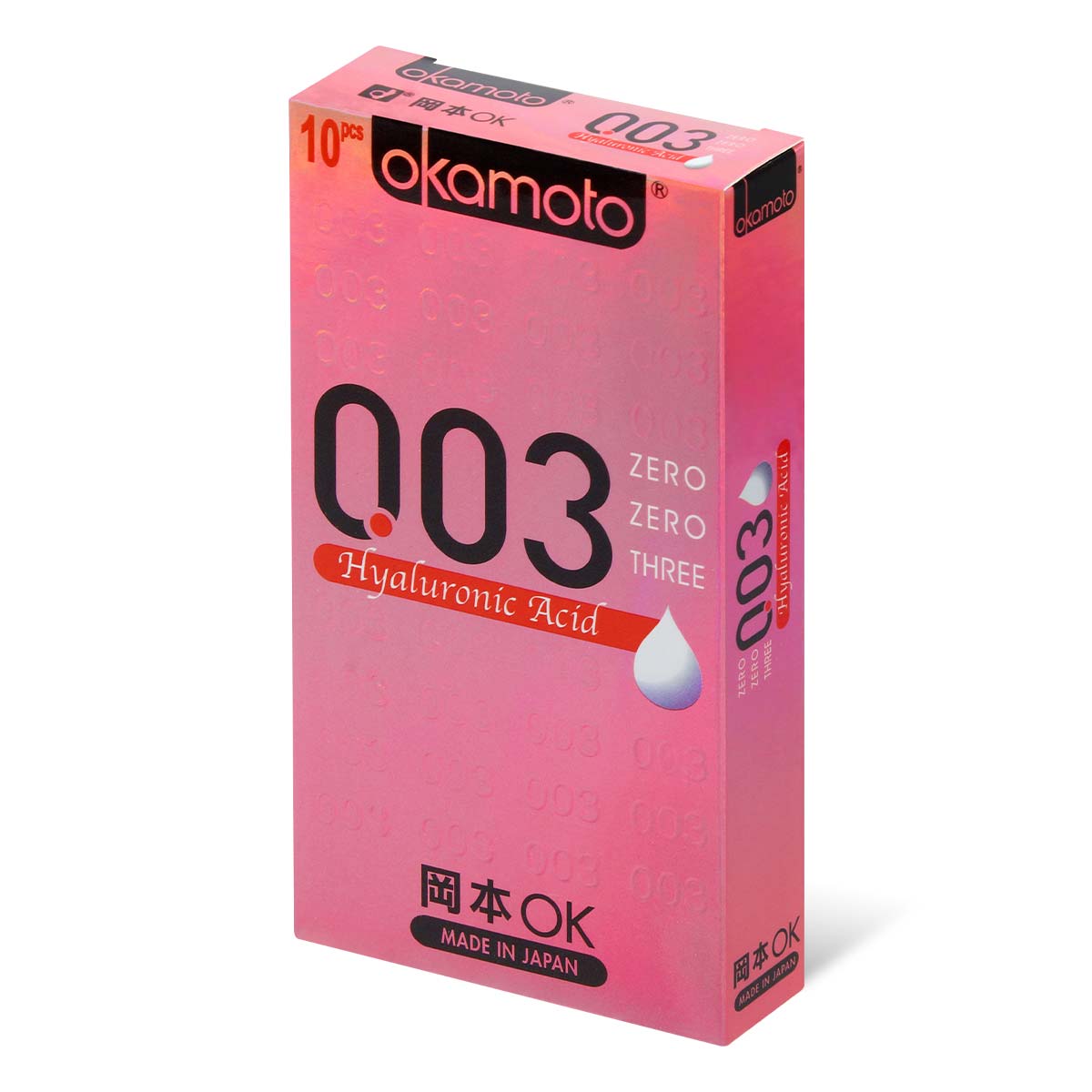 Okamoto 0.03 Hyaluronic Acid 10's Pack Latex Condom-p_1