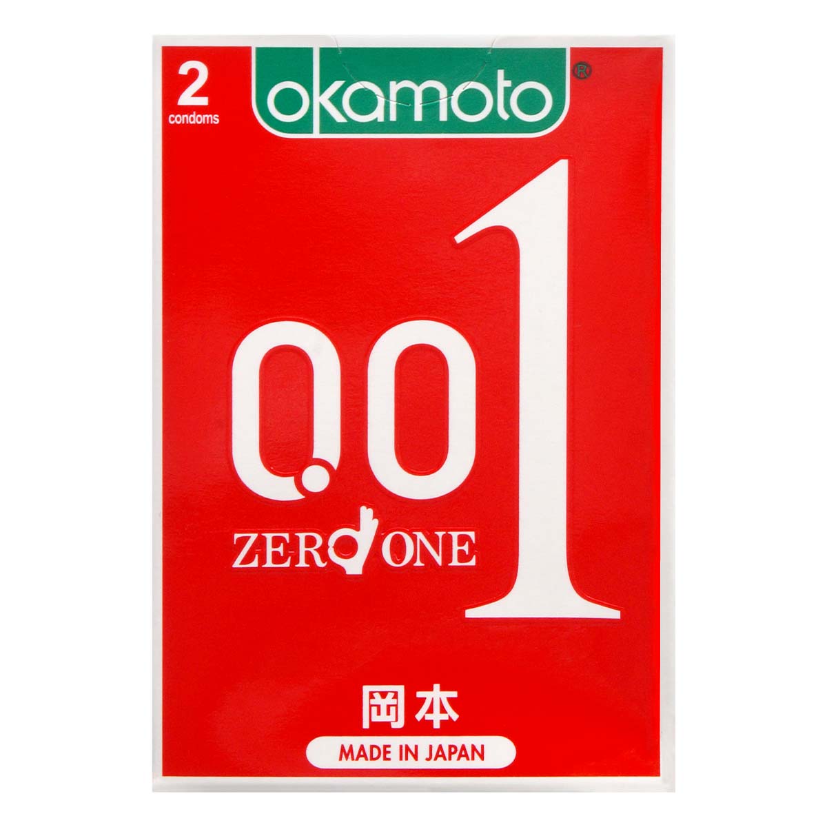 Okamoto 0.01 Hydro Polyurethane Condom 2's Pack PU Condom-p_2