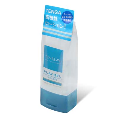 TENGA PLAY GEL ICE COOL 160ml 水基润滑剂-thumb