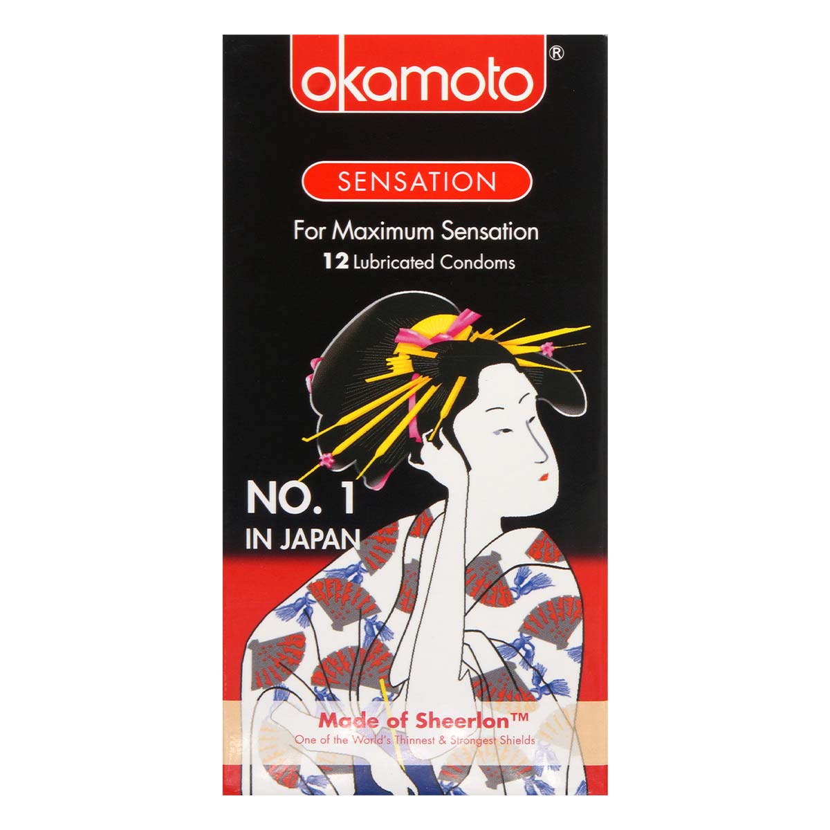 Okamoto Sensation 12's Pack Latex Condom-thumb_2