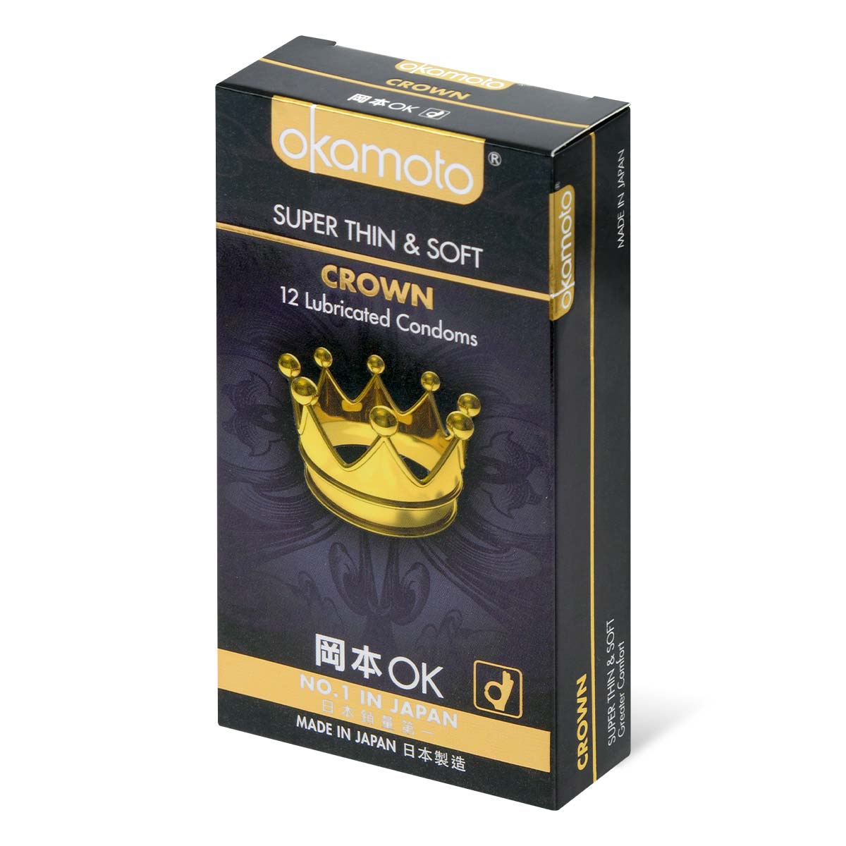 Okamoto Crown 12's Pack Latex Condom-thumb_1
