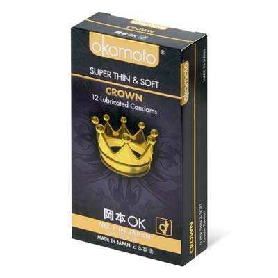 Okamoto Crown 12's Pack Latex Condom-thumb