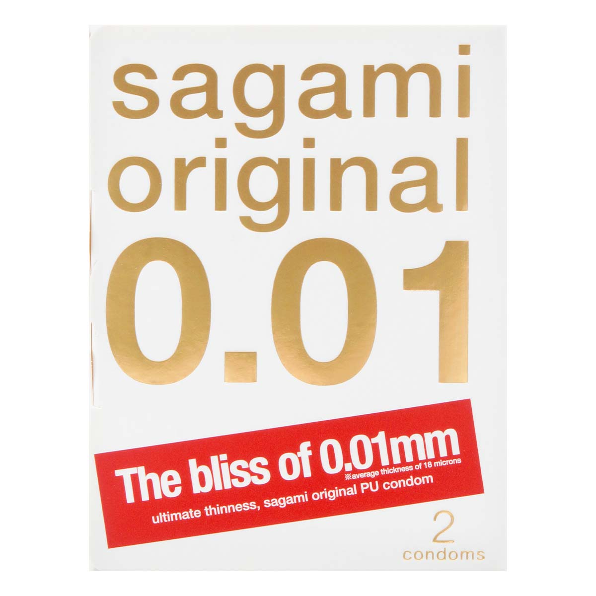 Sagami Original 0.01 2's Pack PU Condom-thumb_2