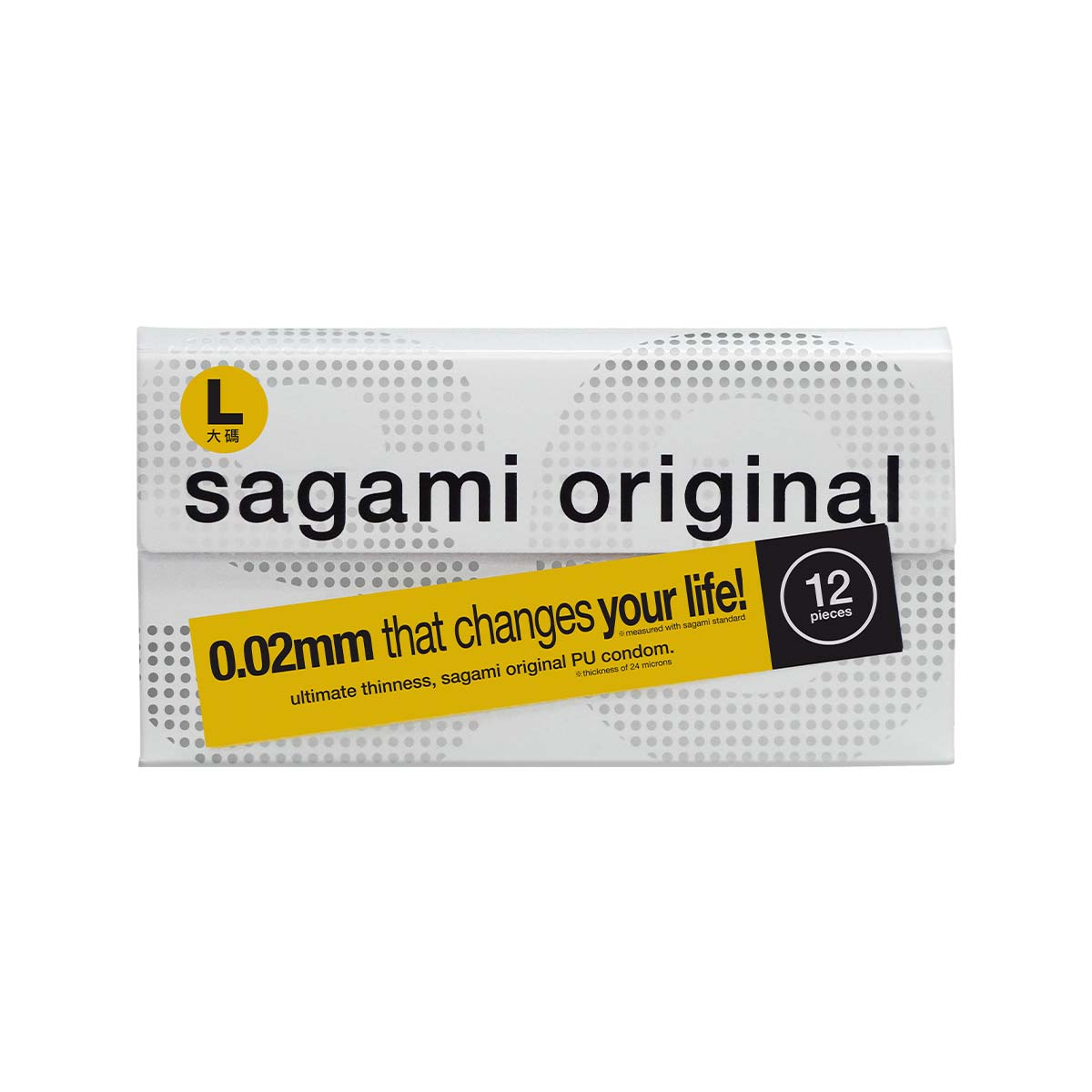 Sagami Original 0.02 L-size 58mm 12's Pack PU Condom-p_2