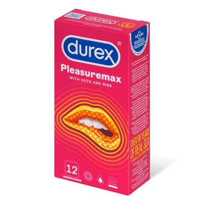Durex 杜蕾斯 Pleasuremax 12 片装 乳胶安全套-thumb
