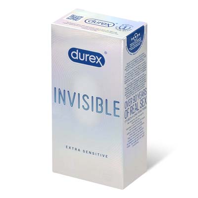 Durex 杜蕾斯 Invisible Extra Sensitive 10 片装 乳胶安全套	-thumb