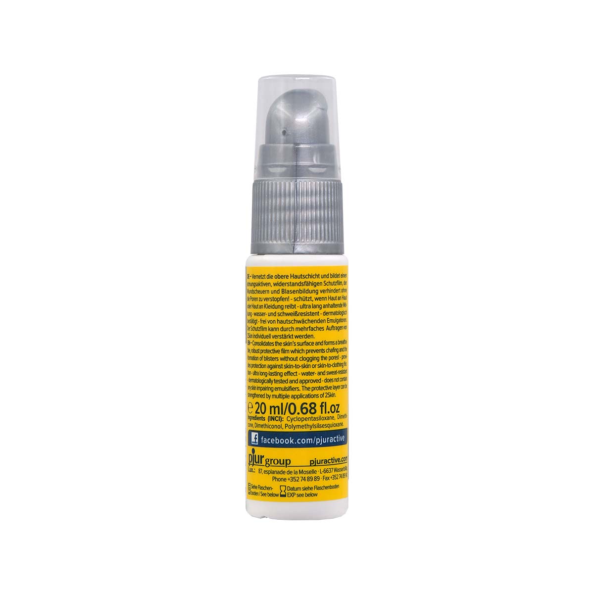 pjuractive 2skin ANTI-CHAFING GEL - 20 ml dispenser (Short Expiry)-p_3