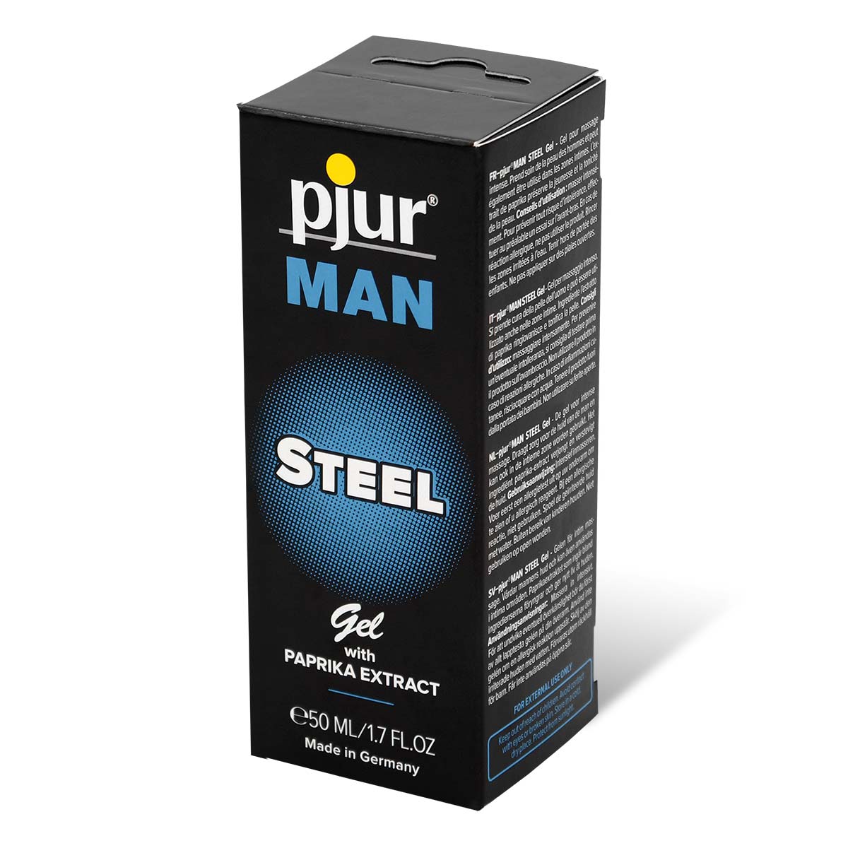 pjur MAN STEEL 钢铁英雄男性活力保养凝胶 50ml-p_1
