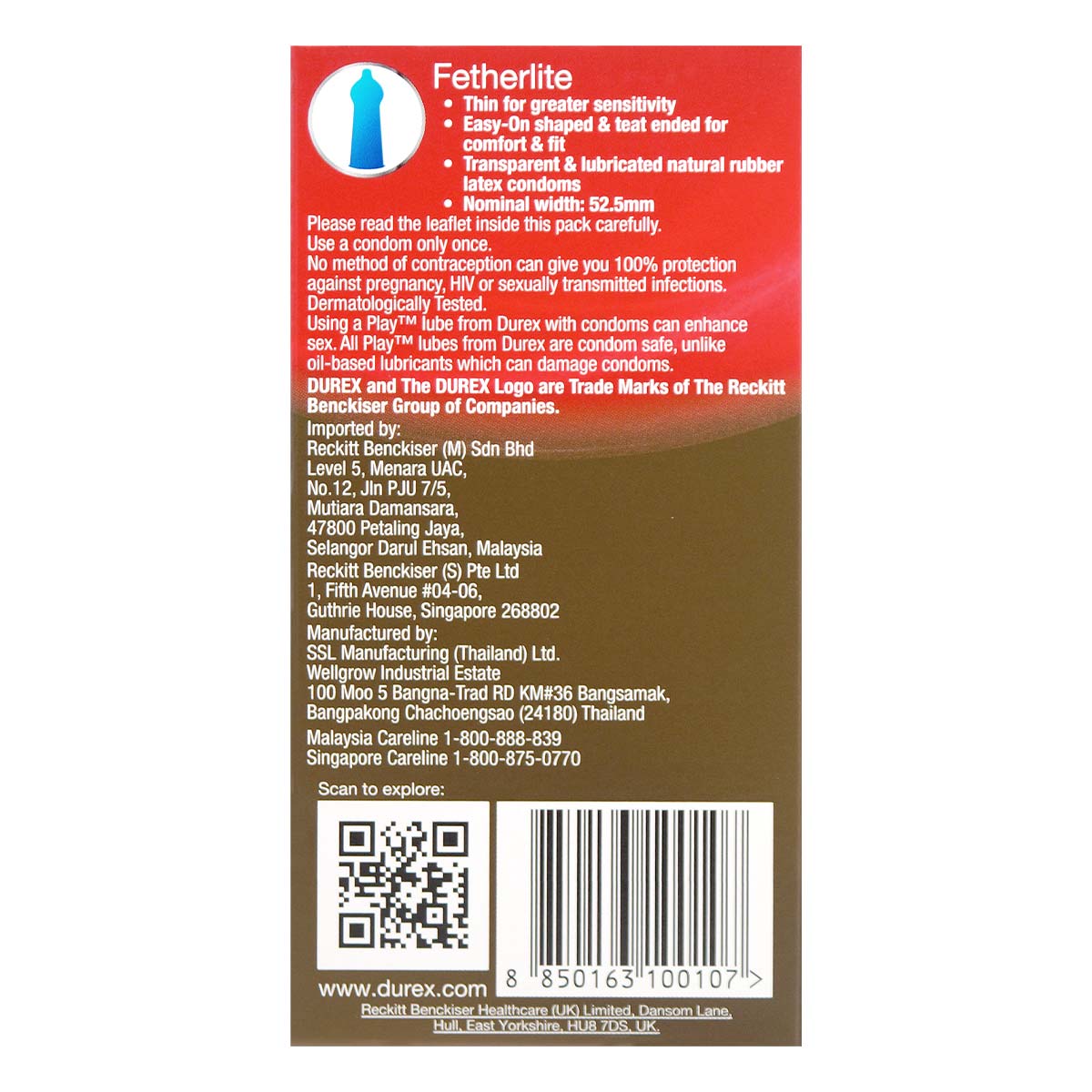 Durex Fetherlite 12's Pack Latex Condom-thumb_3