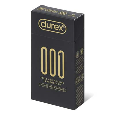 Durex 001 Ultra-Thin Latex Free Condom 6's Pack PU Condom-thumb