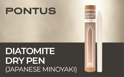 Pontus Diatomite Dry Pen (Japanese Minoyaki) (For male toys)-hot